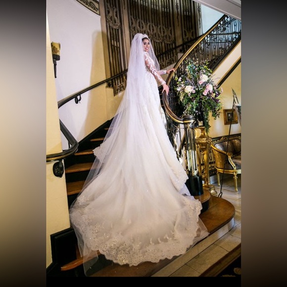 Custom Couture Wedding Gown - Picture 3 of 13